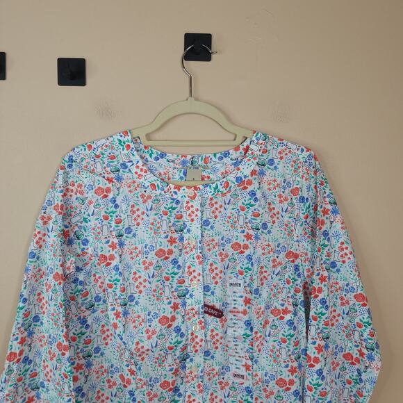 Duluth Wrinklefighter Tunic in Gardener Floral Size S - Picture 2 of 8